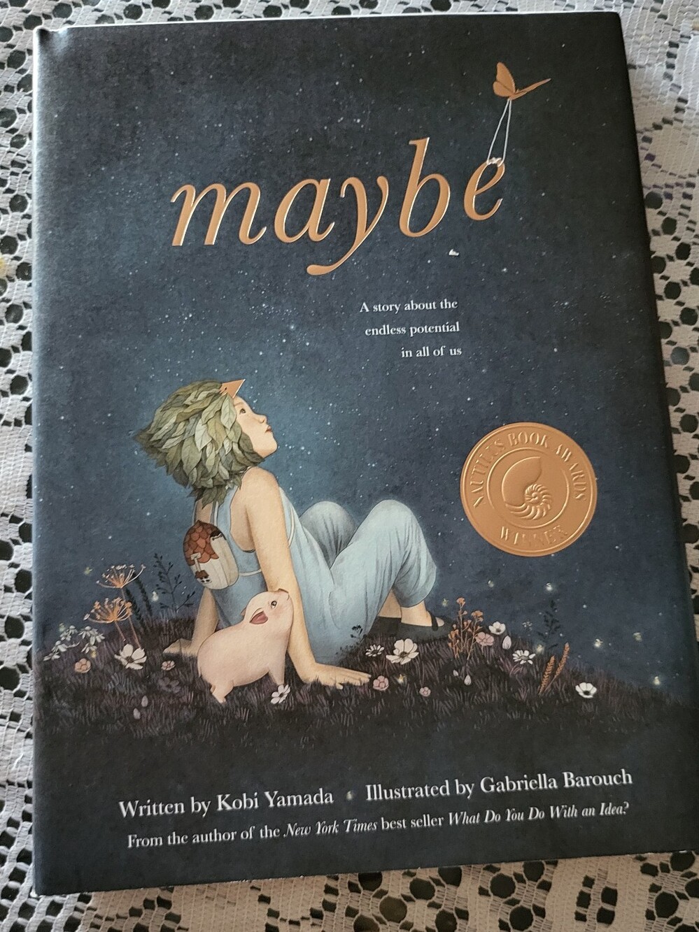 Maybe by Kobi Yamada Hardcover Book Illustrated by Gabriella Barouch